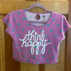 Total girl crop top size large 14